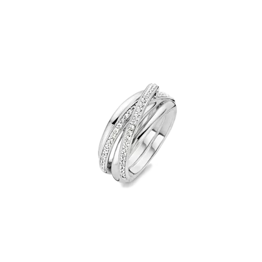 Ti Sento bague torsadée M ag 54mm