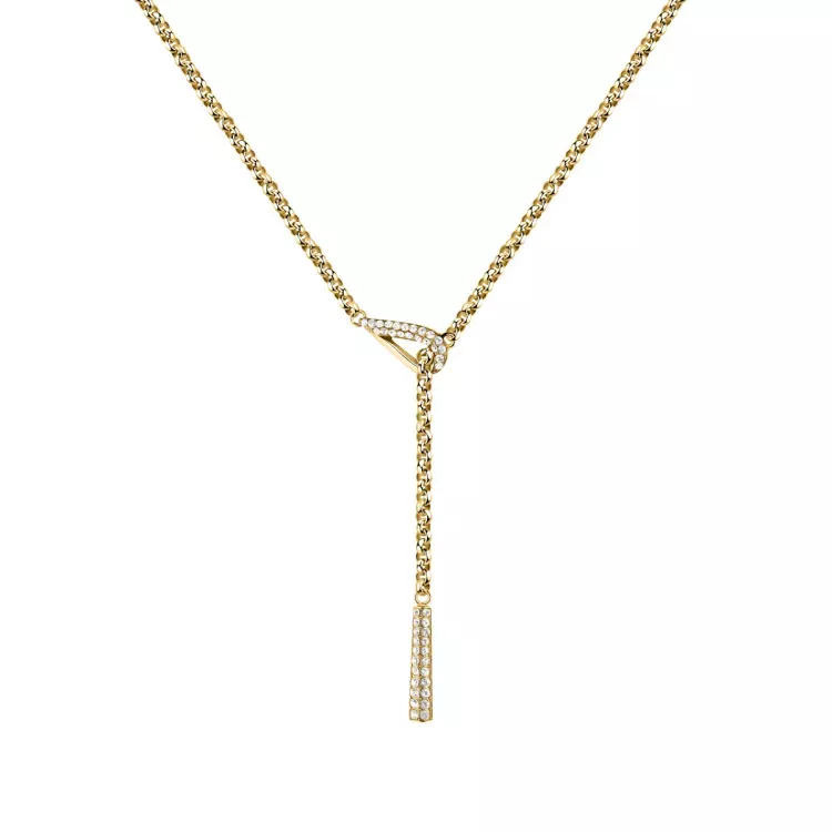 Morellato acier collier goutte jaune 40-45cm